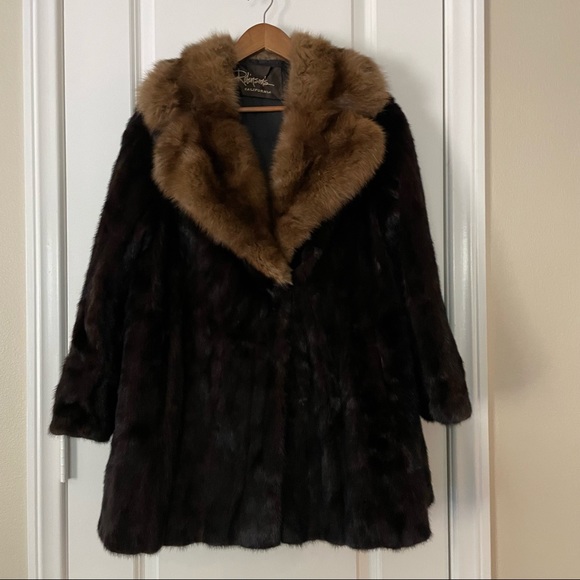 Robinson’s California Vintage Mink Fur Coat - Picture 1 of 12